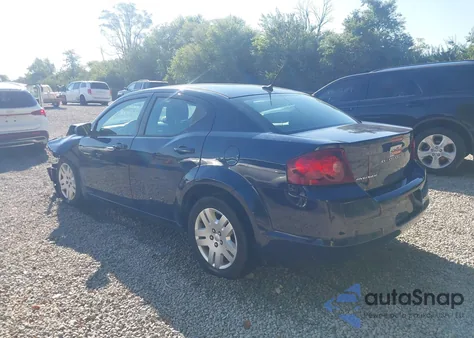 2013 Dodge Avenger Se z USA, uszkodzony, nr VIN 1C3CDZAB1DN752843
